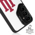 Indiana University IU Logo White Galaxy S25 Kickstand Case